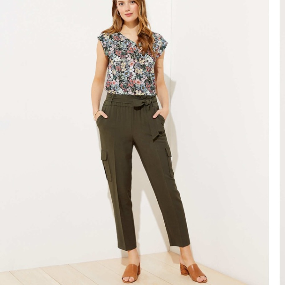 Loft Fluid Pull On Cargo Pants